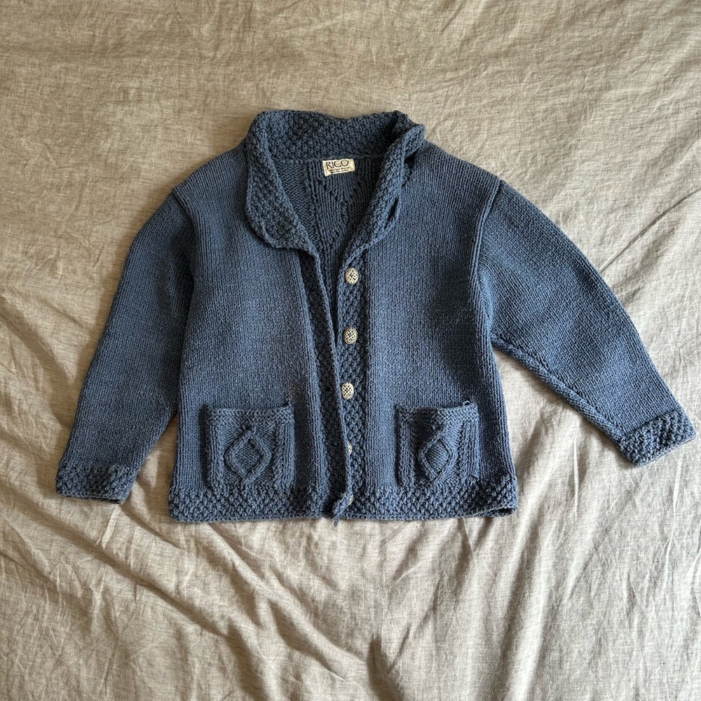 Heavy woven sweater